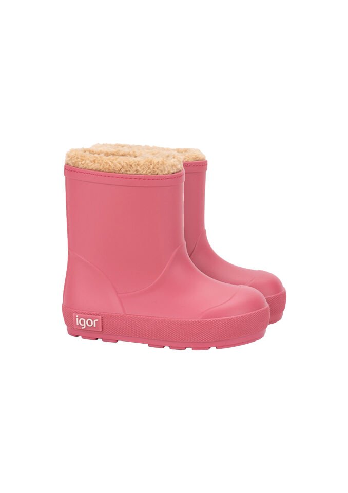 Yogi Borreguito İçi Kürk Dolgulu Fuşya Kız Çocuk Bot