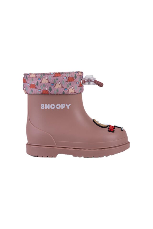 BIMBI SNOOPY PEMBE KIZ ÇOCUK YAĞMUR ÇİZMESİ
