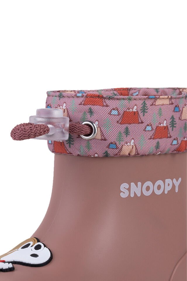 BIMBI SNOOPY PEMBE KIZ ÇOCUK YAĞMUR ÇİZMESİ