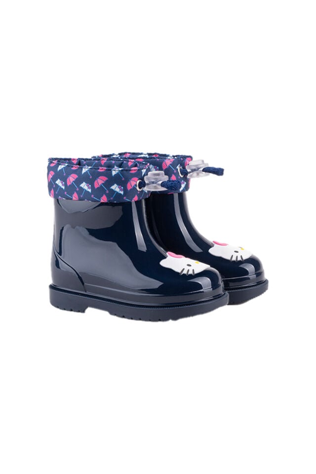 BIMBI HELLO KITTY LACİVERT KIZ ÇOCUK YAĞMUR ÇİZMESİ