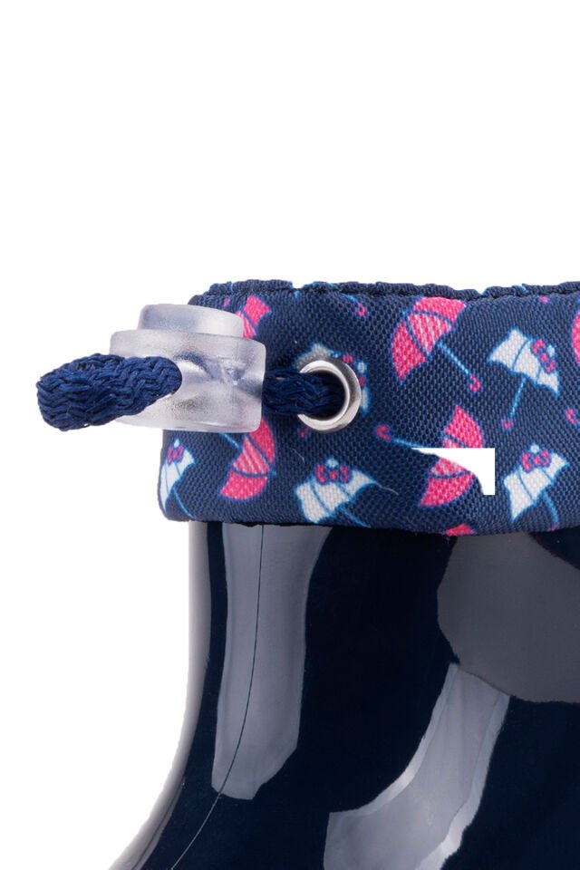 BIMBI HELLO KITTY LACİVERT KIZ ÇOCUK YAĞMUR ÇİZMESİ