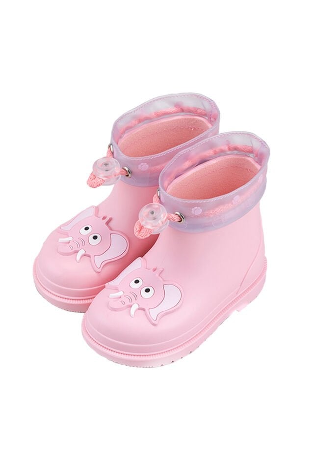 Bimbi Elefante Pembe Çocuk Yağmur Botu