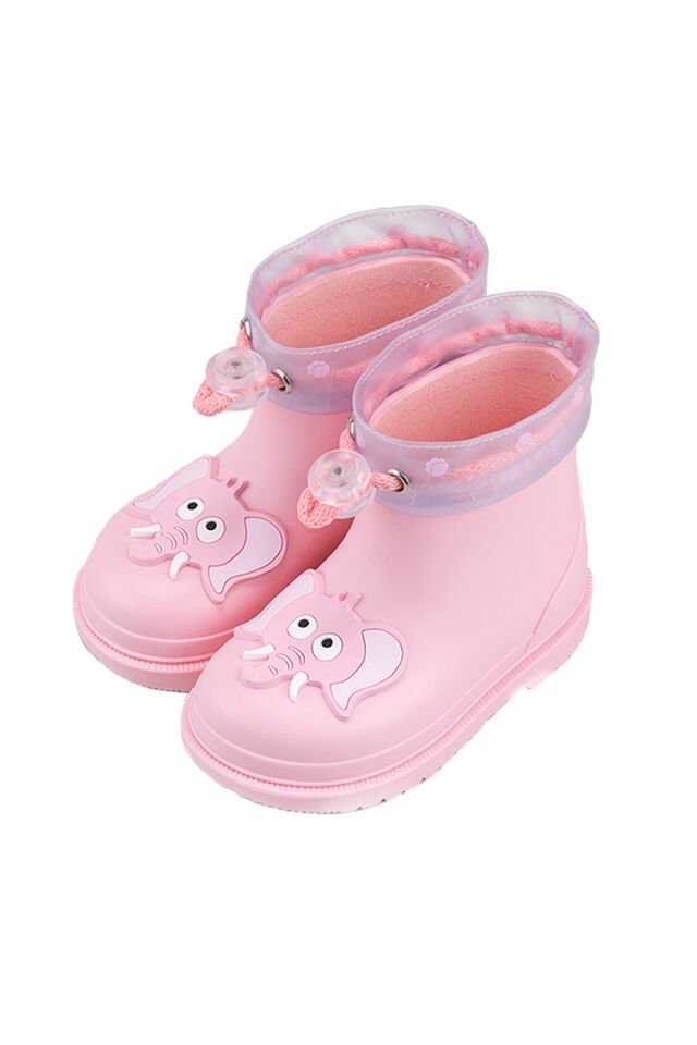 Bimbi Elefante Pembe Çocuk Yağmur Botu