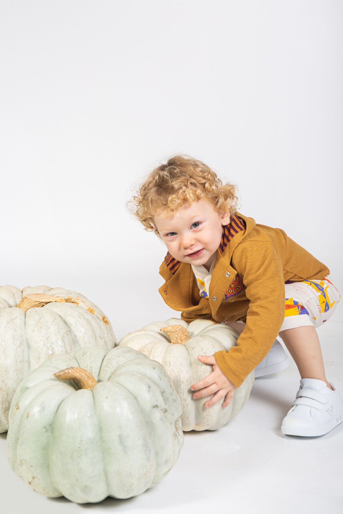 EKRU KEDİ BASKILI UNISEX BEBEK TULUM