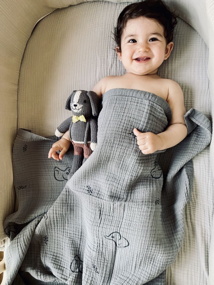 GRİ MÜSLİN BATTANİYE