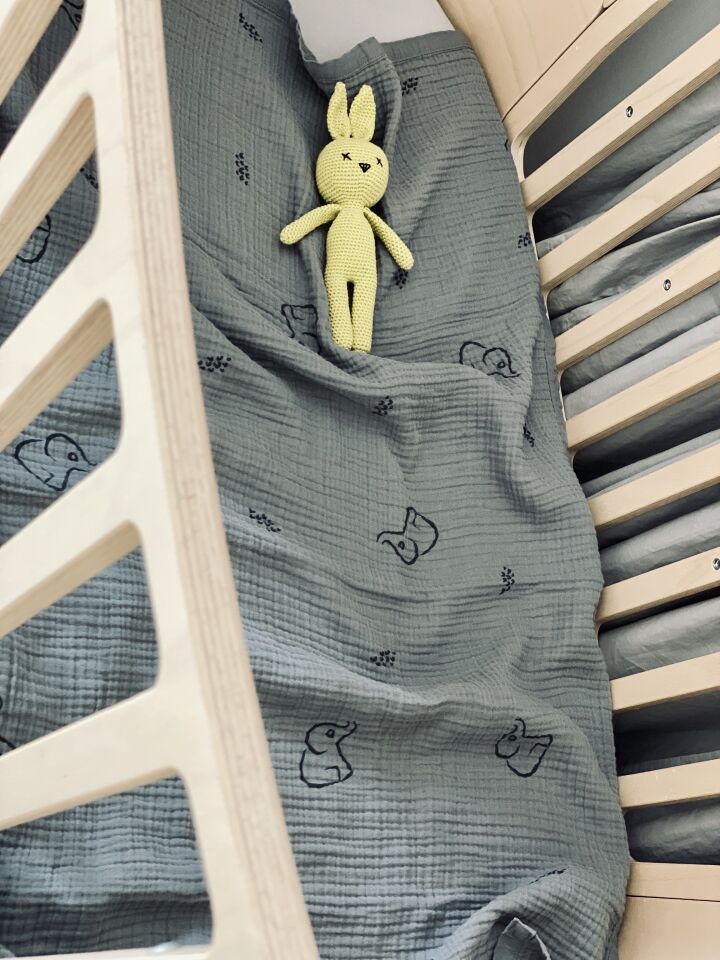 GRİ MÜSLİN BATTANİYE