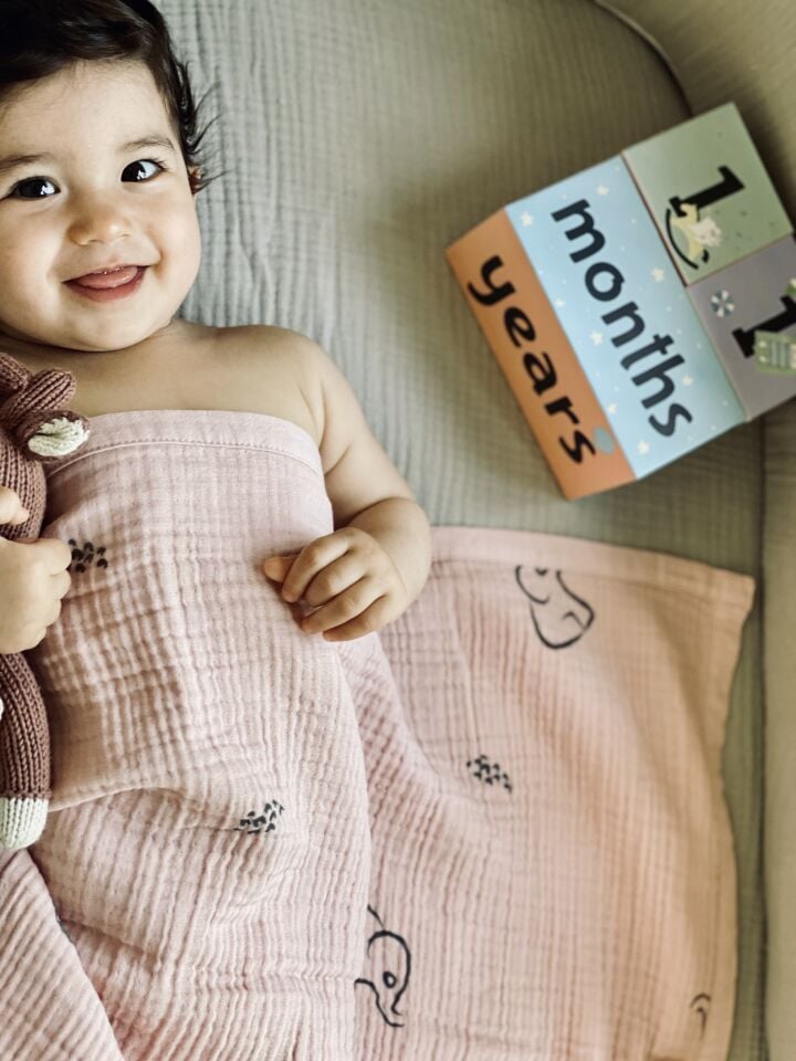 PEMBE MÜSLİN BATTANİYE