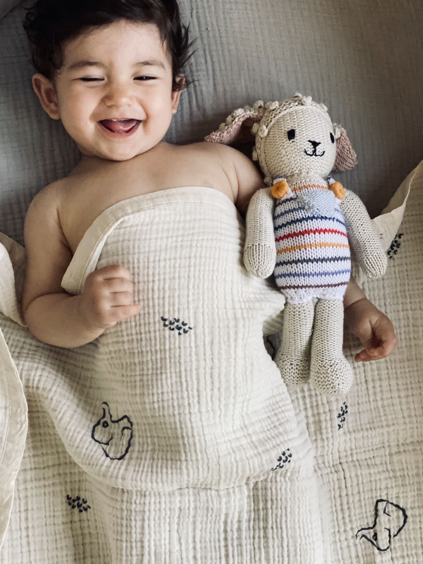 KREM RENGİ MÜSLİN BATTANİYE