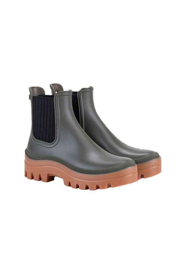 Soul Caramelo Haki Kadın Yağmur Çizmesi