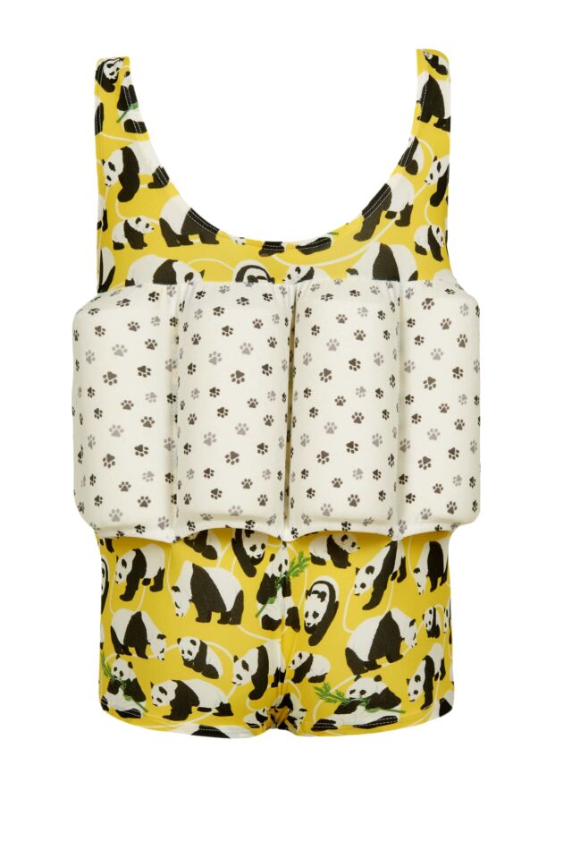 PANDA DESENLİ YÜZME ÖĞRETİCİ MAYO