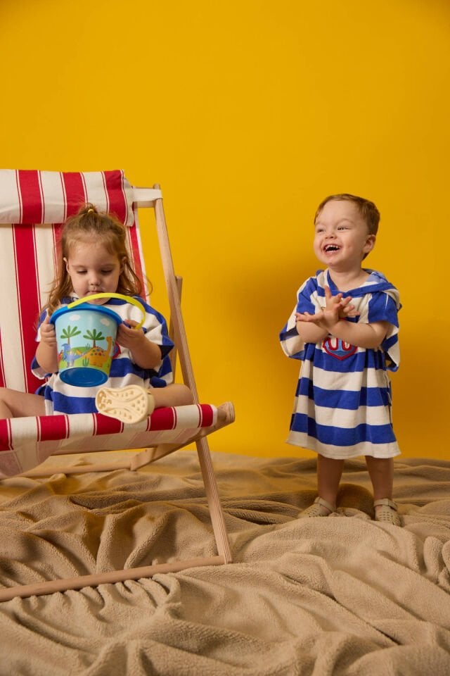 ÇİZGİLİ PANÇO HAVLU