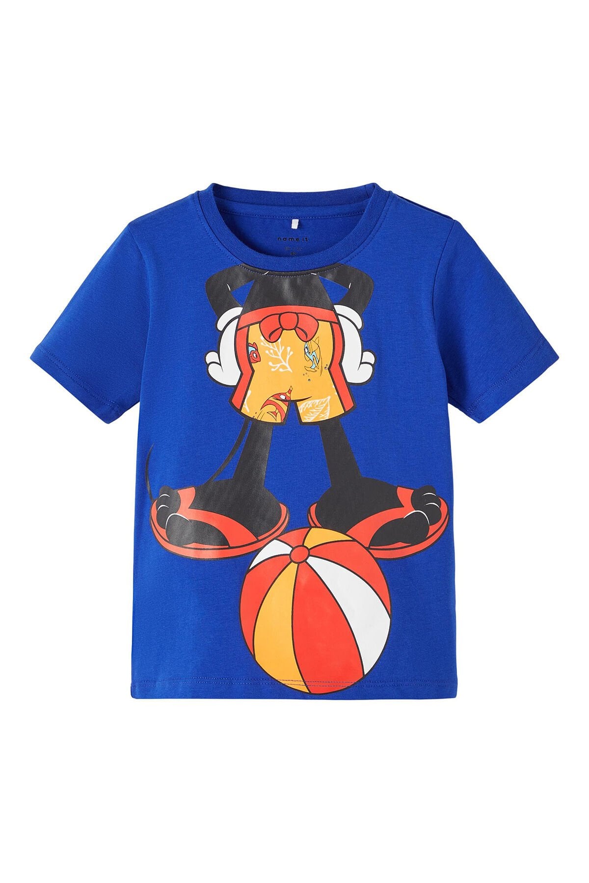 MICKEY BASKILI LACİVERT ERKEK ÇOCUK T-SHIRT