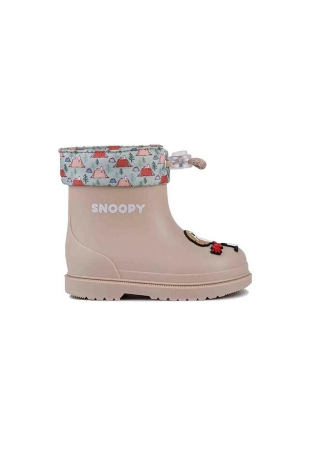 Bimbi Snoopy Bej Çocuk Yağmur Botu