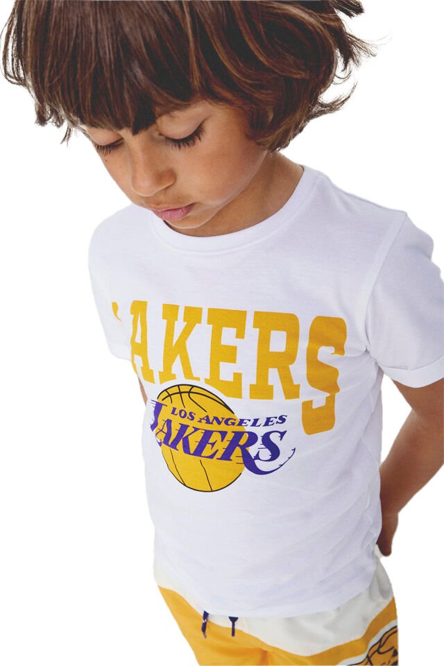 LAKERS BASKILI ERKEK ÇOCUK T-SHIRT