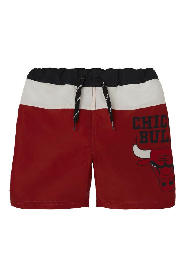 CHICAGO BULLS BASKILI ERKEK ÇOCUK DENİZ ŞORTU