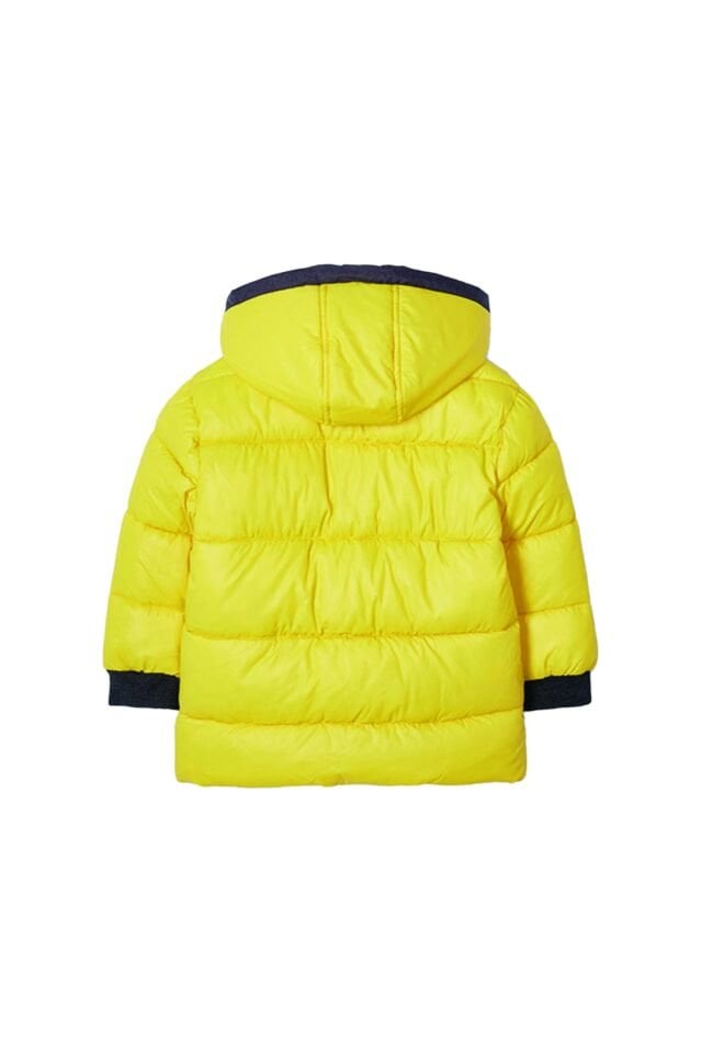 PARLAK SARI RENKTE ŞİŞME ERKEK ÇOCUK MONTU