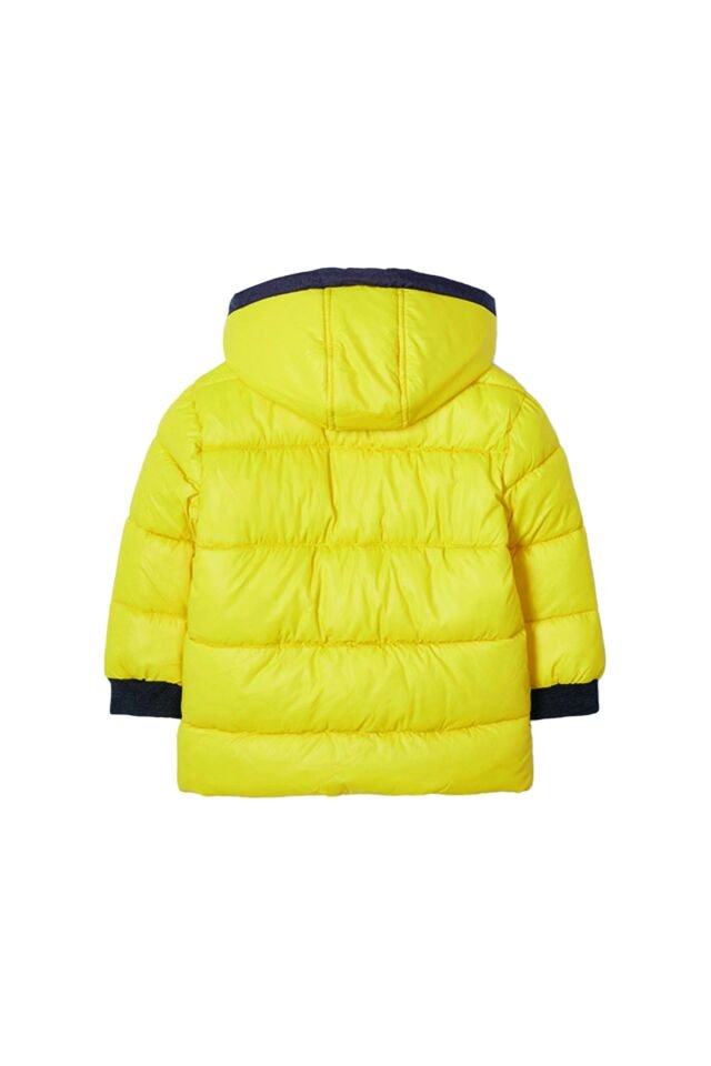 PARLAK SARI RENKTE ŞİŞME ERKEK ÇOCUK MONTU