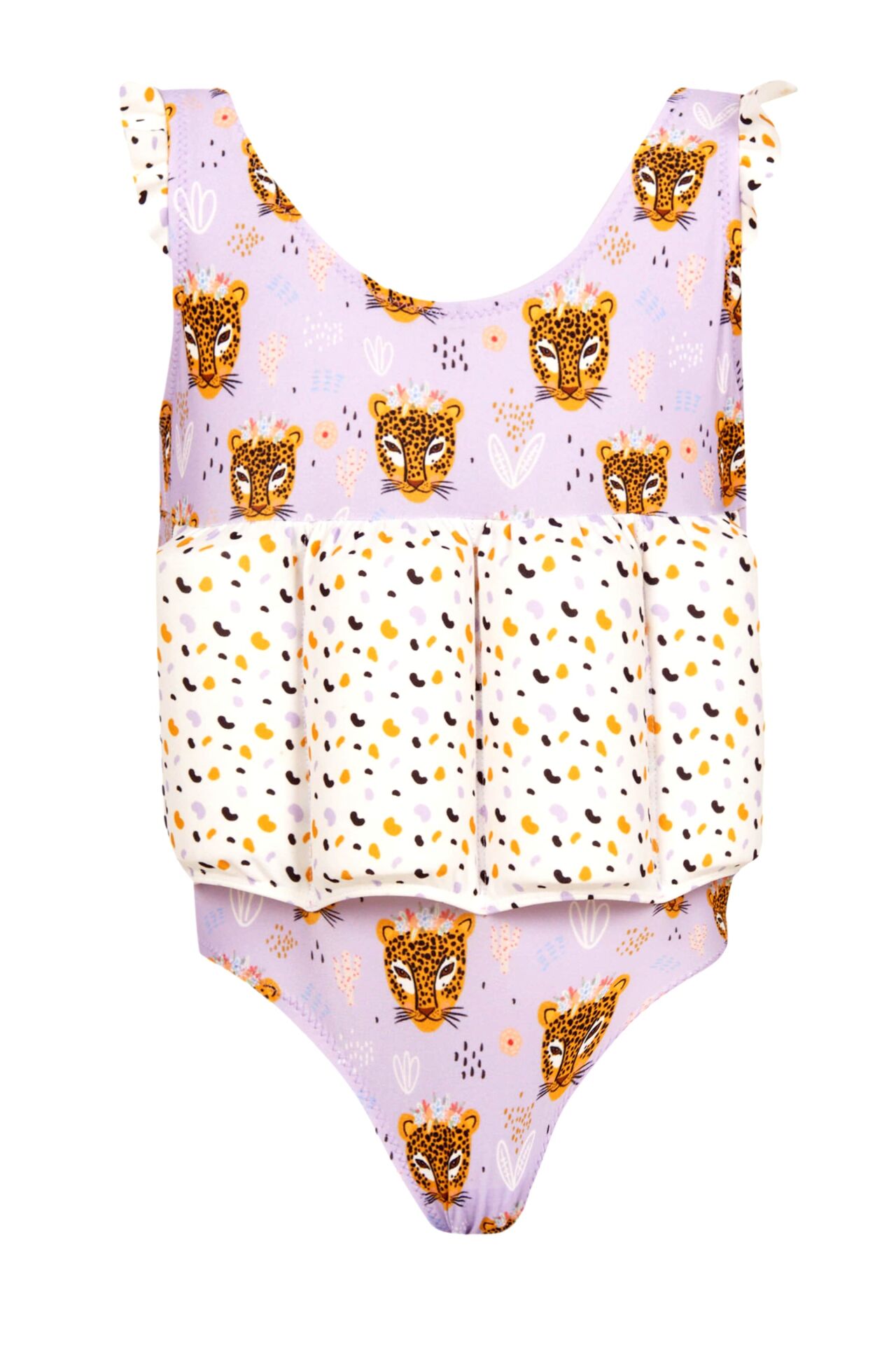 LEOPAR TEMALI YÜZME ÖĞRETİCİ MAYO