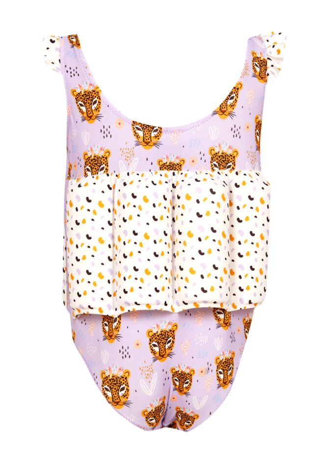 LEOPAR TEMALI YÜZME ÖĞRETİCİ MAYO