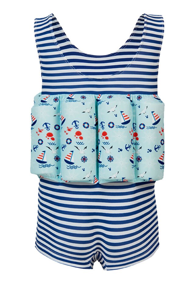 YELKENLİ TEMALI YÜZME ÖĞRETİCİ MAYO