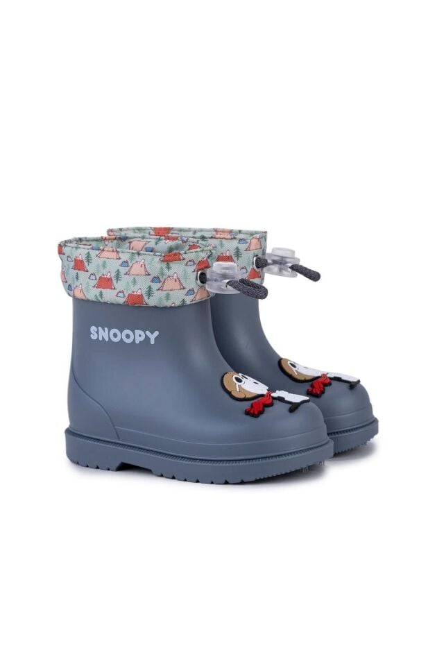 Bimbi Snoopy Mavi Çocuk Yağmur Botu