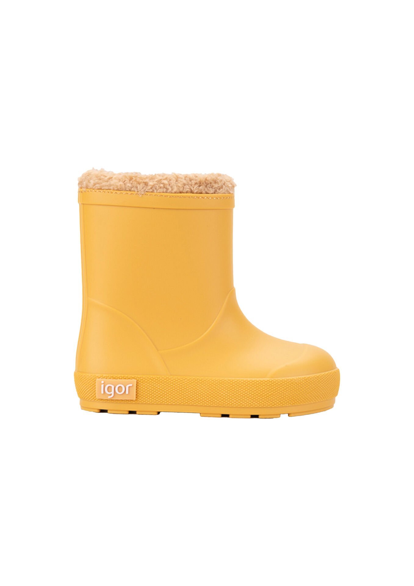 Yogi Borreguito İçi Kürk Dolgulu Sarı Unisex Çocuk Bot