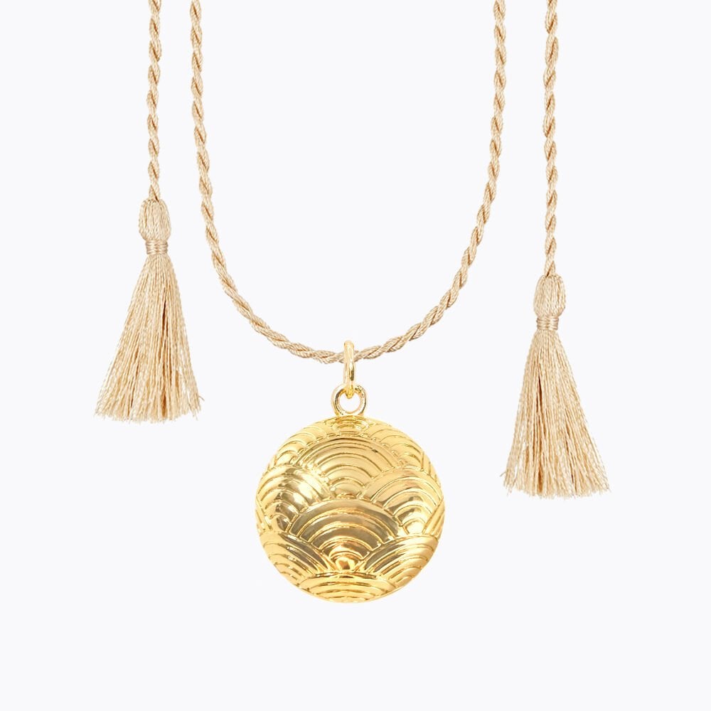 RAINBOW ALTIN KAPLAMA HARMONİ HAMİLE KOLYESİ