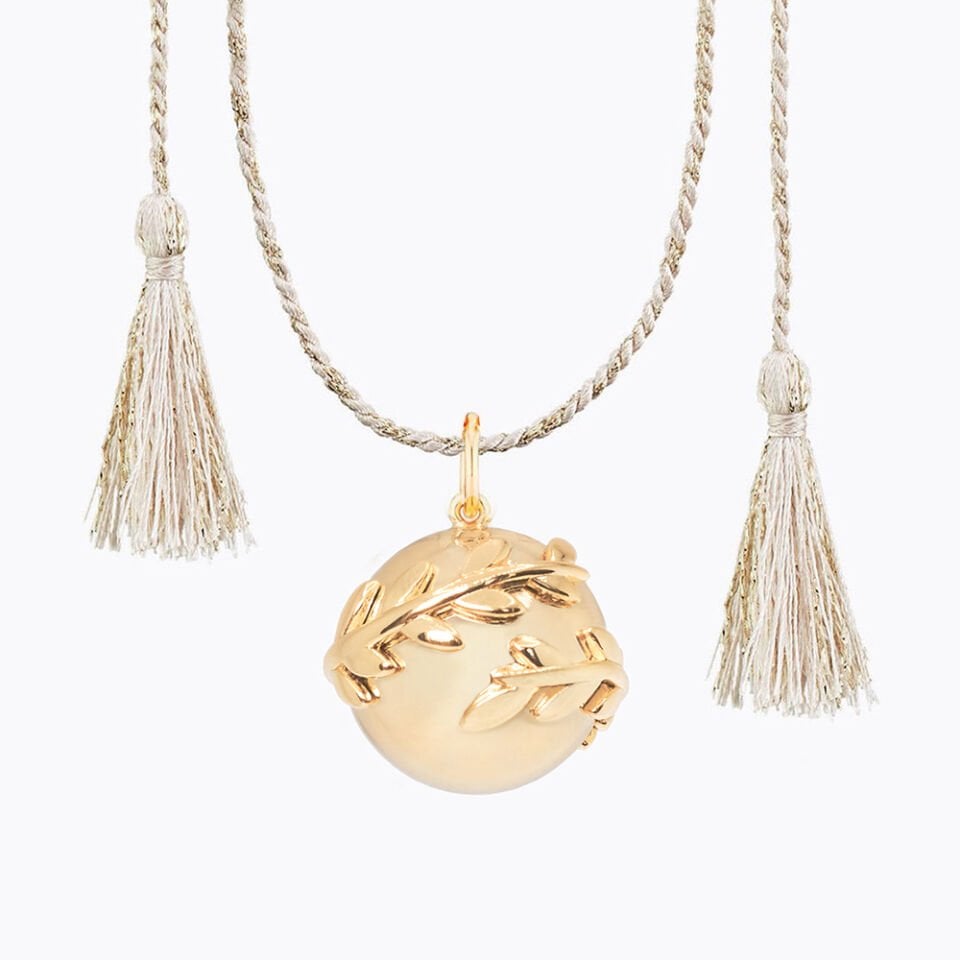 OLYMPIA ALTIN KAPLAMA HARMONİ HAMİLE KOLYESİ