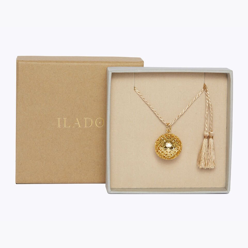 SOURCE ALTIN KAPLAMA HARMONİ HAMİLE KOLYESİ