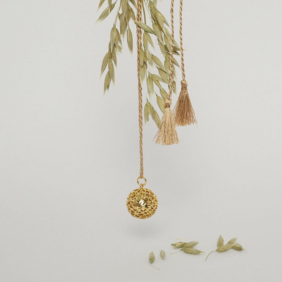 SOURCE ALTIN KAPLAMA HARMONİ HAMİLE KOLYESİ