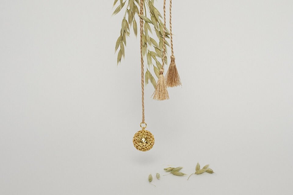 SOURCE ALTIN KAPLAMA HARMONİ HAMİLE KOLYESİ