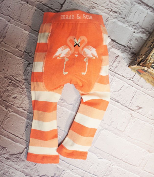 FLAMİNGO DESENLİ BEBEK TAYT