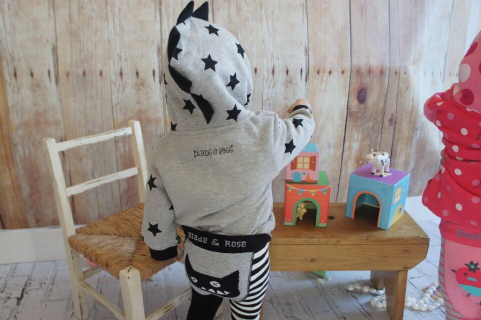 ÇILGIN KEDİ DESENLİ TAYT