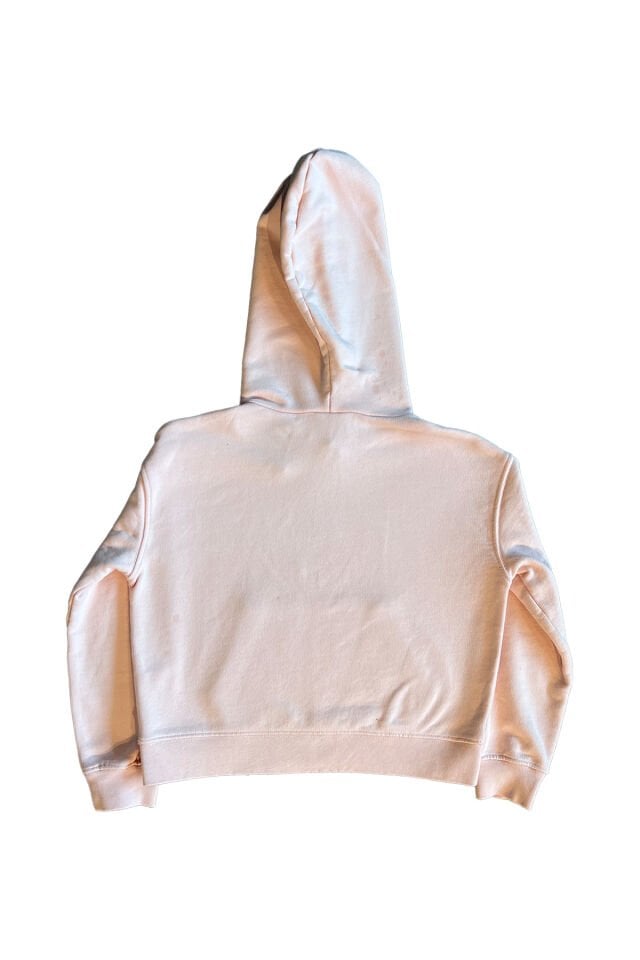 TOZ PEMBE GEMİCİ DÜĞÜMÜ BASKILI KIZ ÇOCUK SWEATSHIRT
