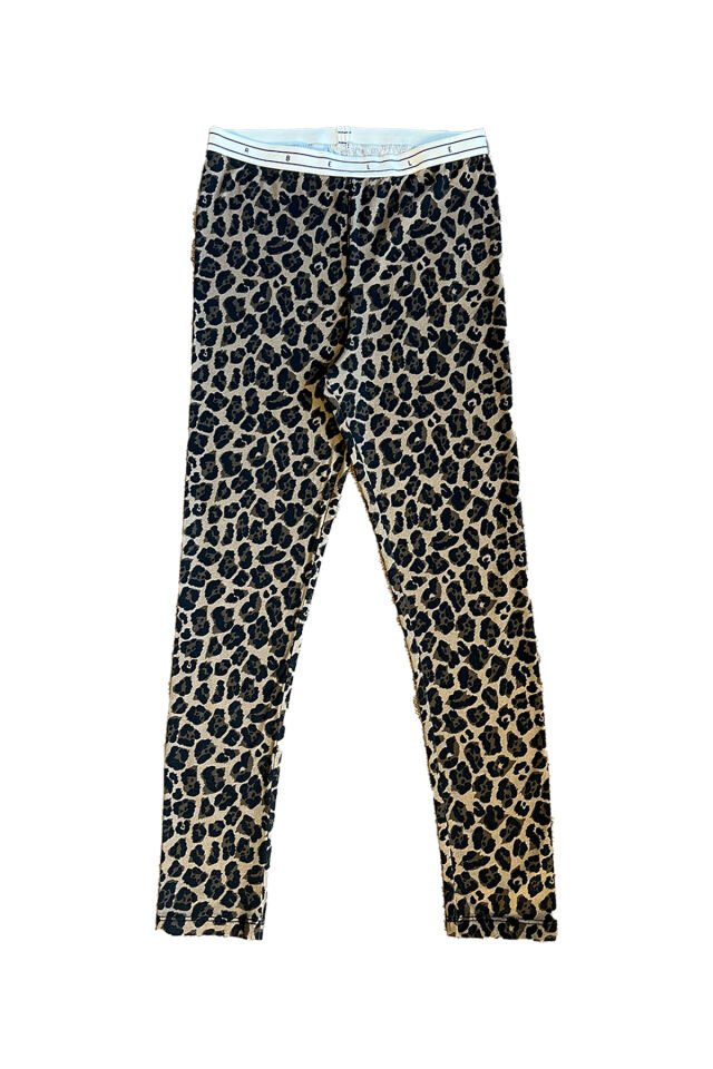 LEOPAR DESENLİ KIZ ÇOCUK TAYT