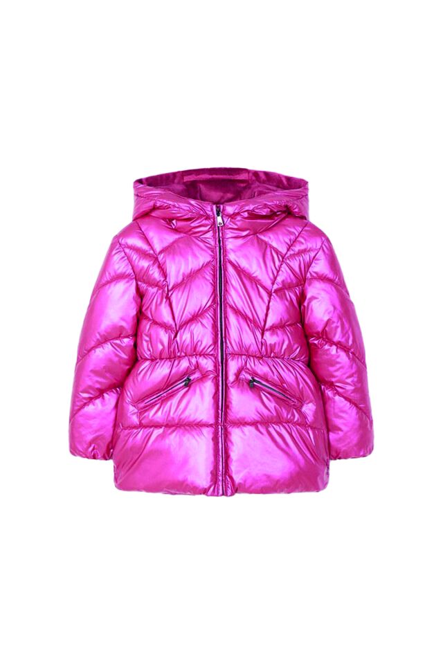 METALİK PEMBE KIZ ÇOCUK MONT