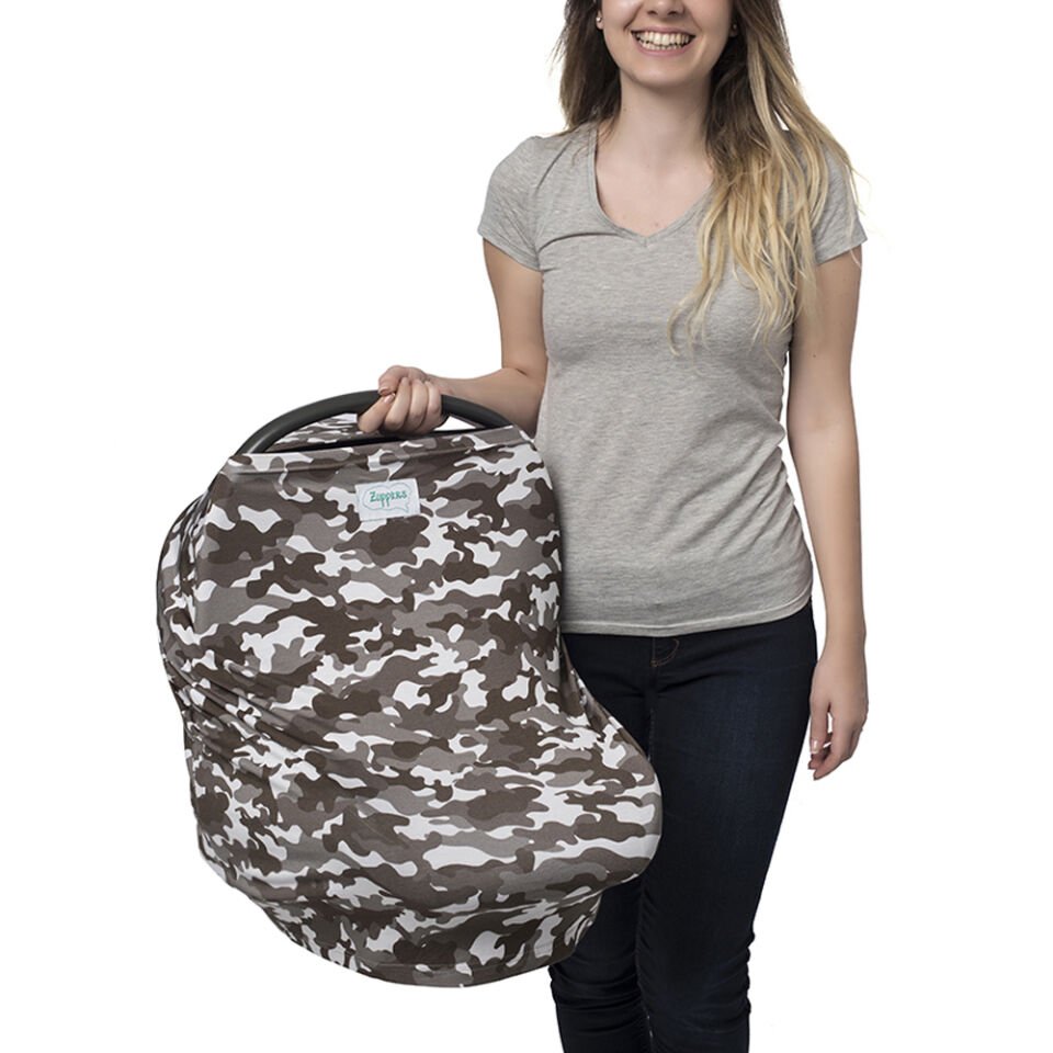 FONKSİYONEL PUSET & EMZİRME ÖRTÜSÜ-KAMUFLAJ