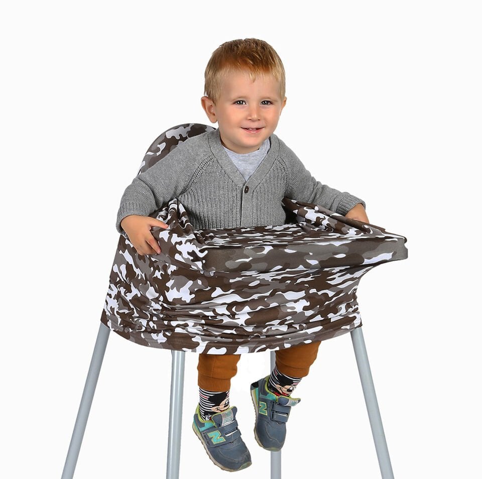 FONKSİYONEL PUSET & EMZİRME ÖRTÜSÜ-KAMUFLAJ