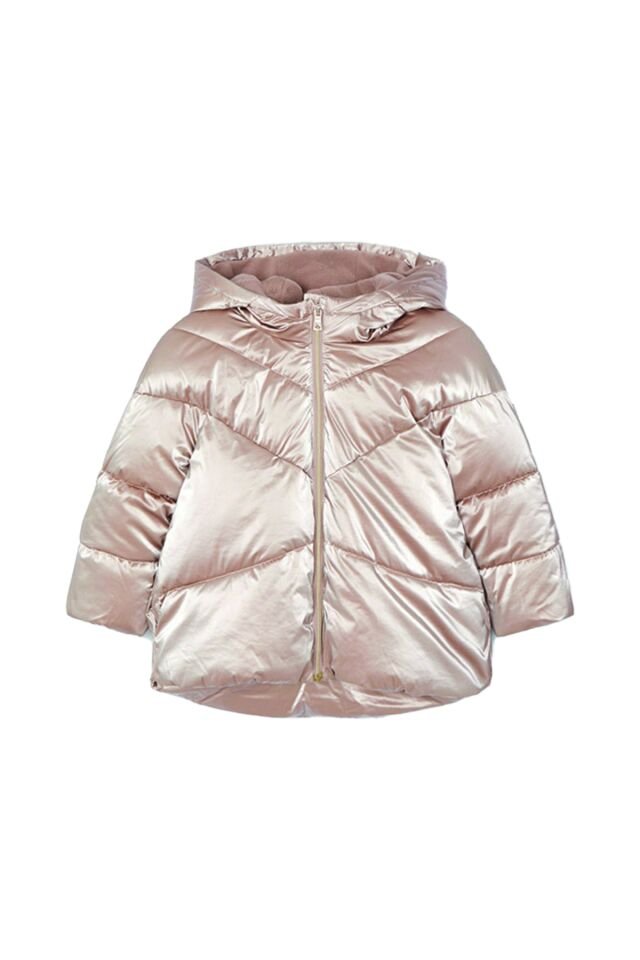 PEMBE ALTIN RENGİNDE KIZ ÇOCUK ŞİŞME MONT