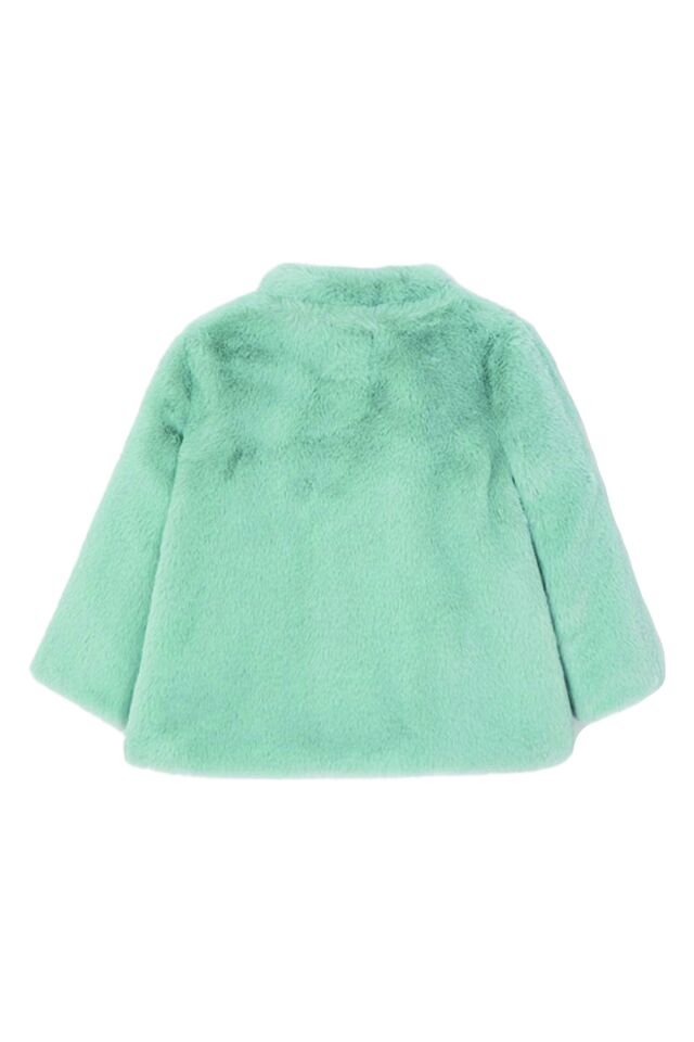 MİNT YEŞİLİ KIZ BEBEK KÜRK