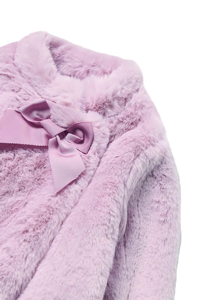 PEMBE RENKTE KIZ BEBEK KÜRK