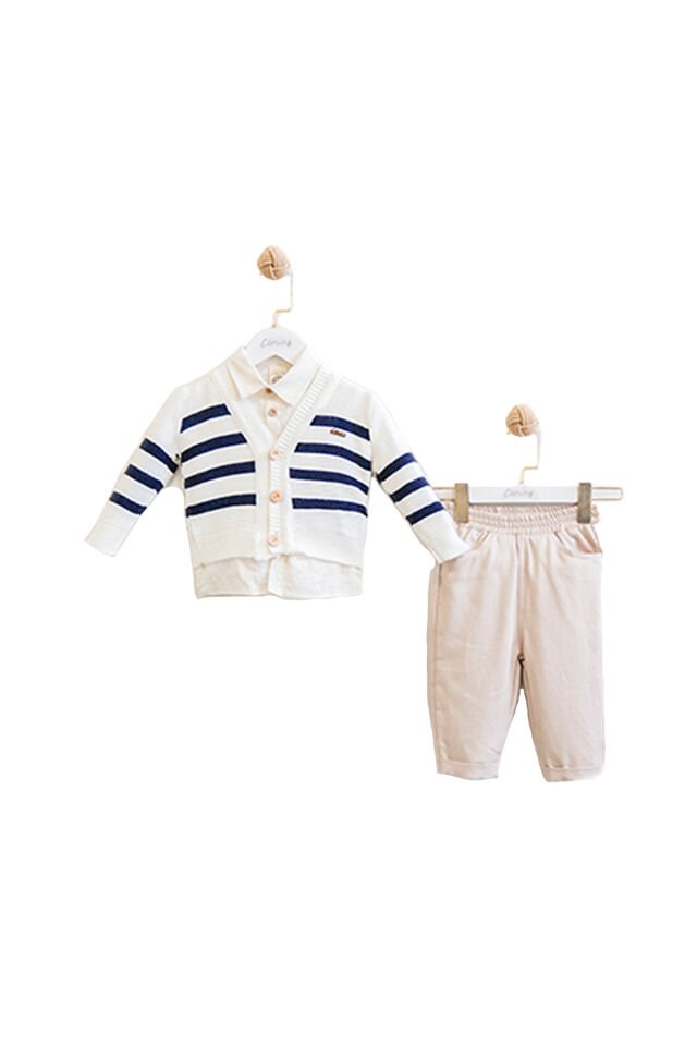 Angelo 3'lü Erkek Bebek Takım