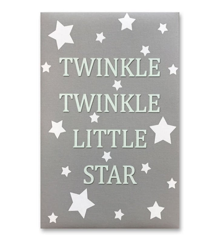 TWINKLE TWINKLE LITTLE STAR KANVAS TABLO