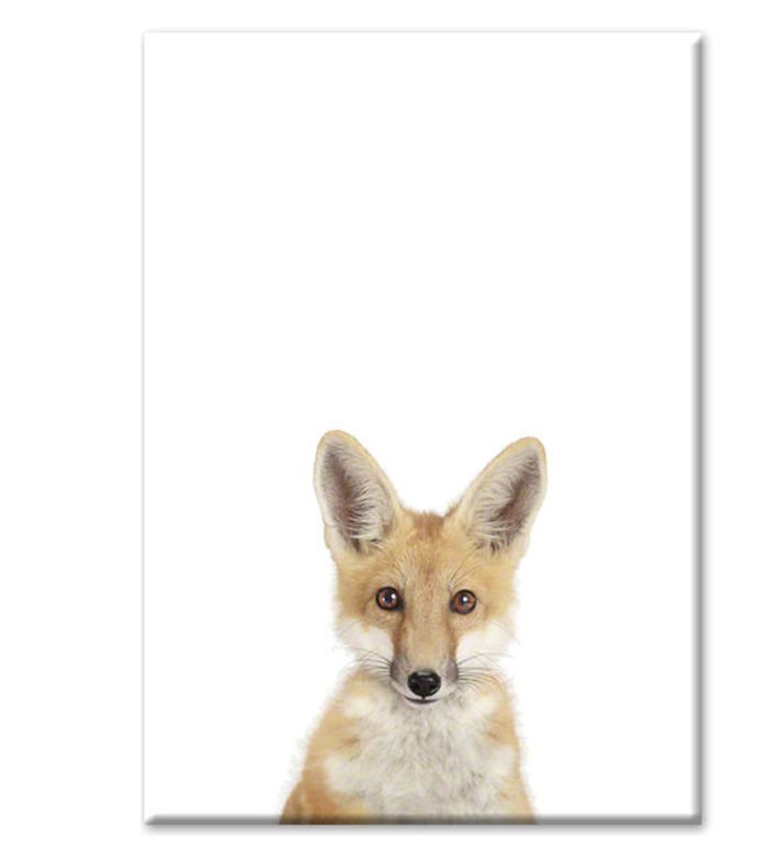 YAVRU TİLKİ KANVAS TABLO