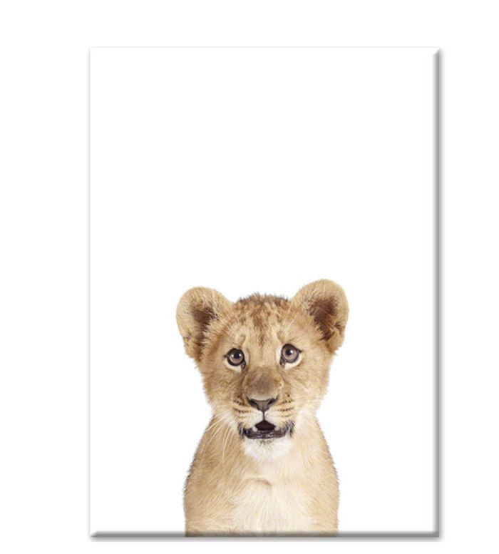 YAVRU KAPLAN KANVAS TABLO