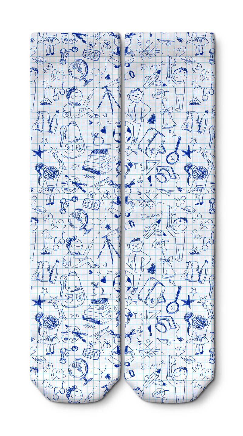 ÇİZİM ÇOCUK ÇORAP