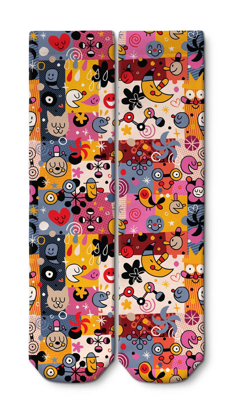 DESENLİ ÇOCUK ÇORAP