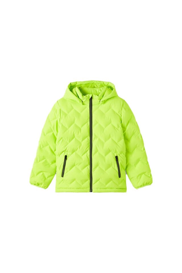 NEON YEŞİL ERKEK ÇOCUK SPOR MONT