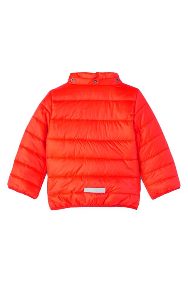 NEON TURUNCU ERKEK ÇOCUK ŞİŞME MONT