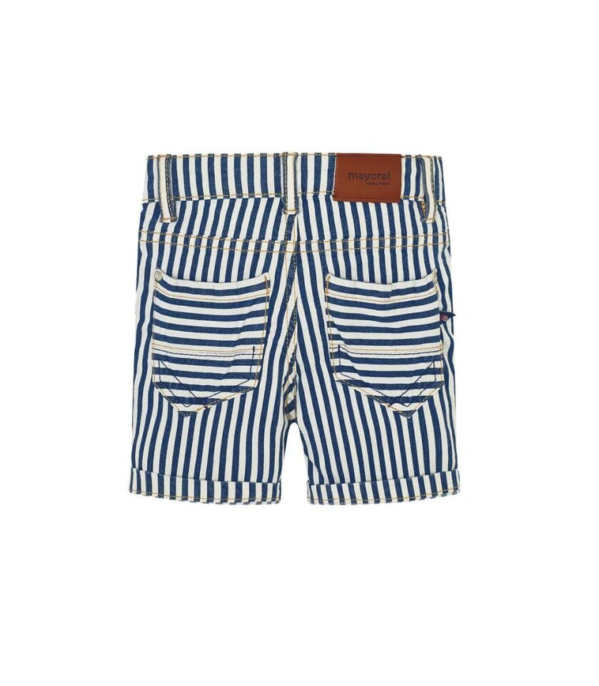 ÇİZGİLİ DENIM ERKEK ÇOCUK BERMUDA
